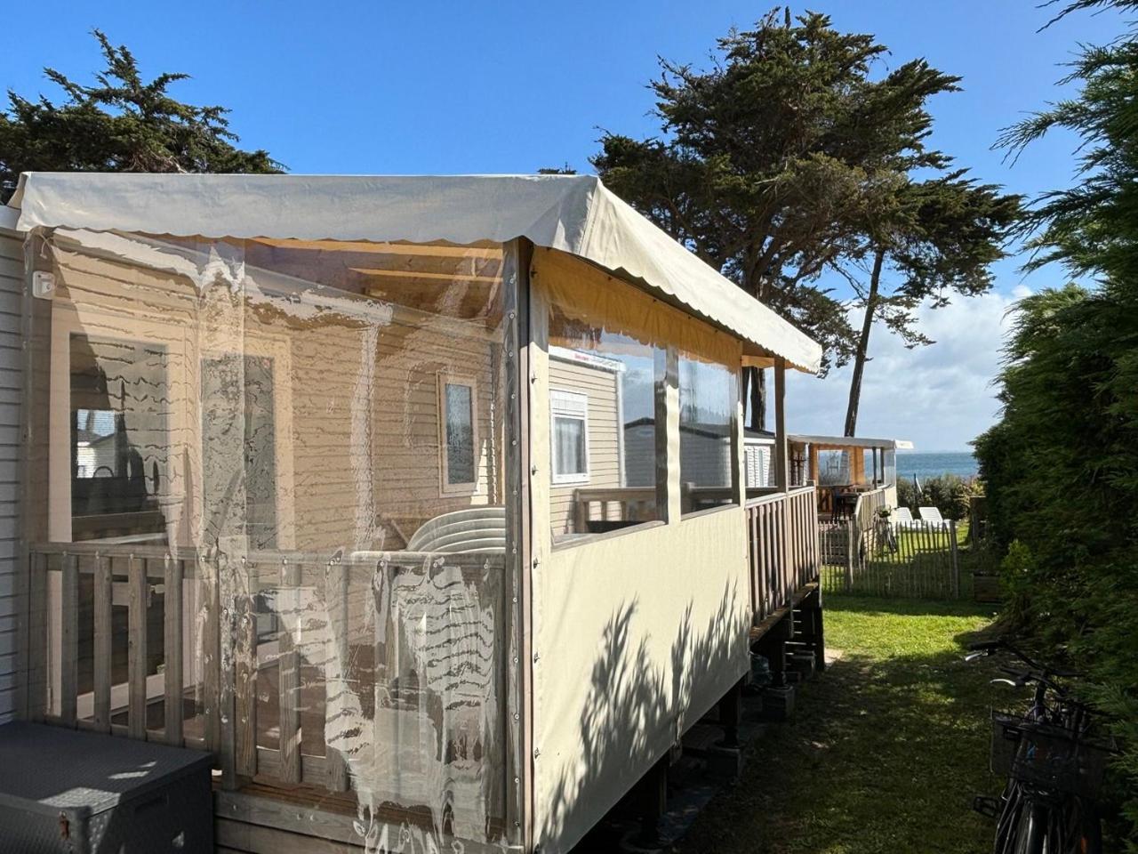 Mobilhomes Quiberon Camping Conguel - Bord De Mer المظهر الخارجي الصورة