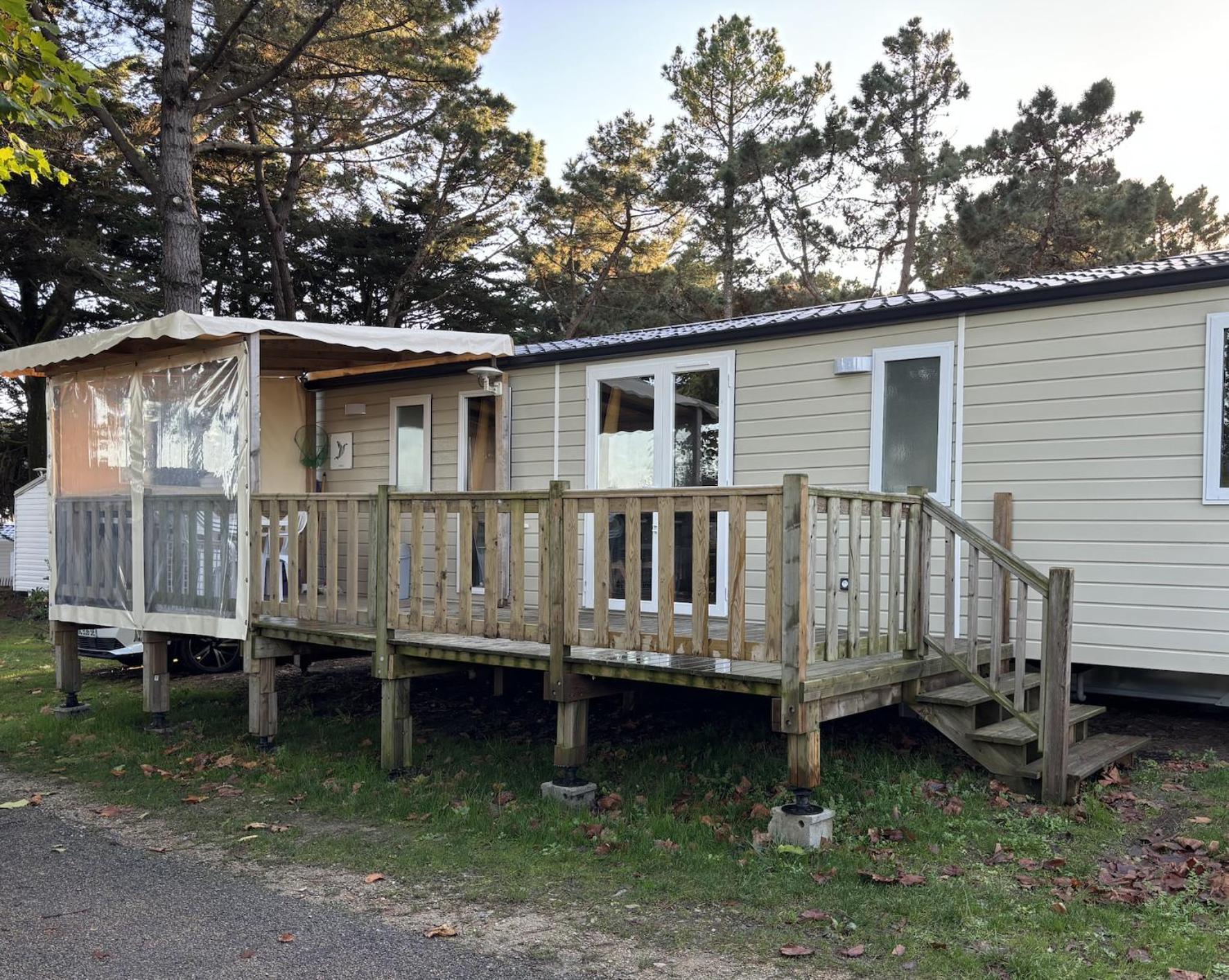 Mobilhomes Quiberon Camping Conguel - Bord De Mer المظهر الخارجي الصورة