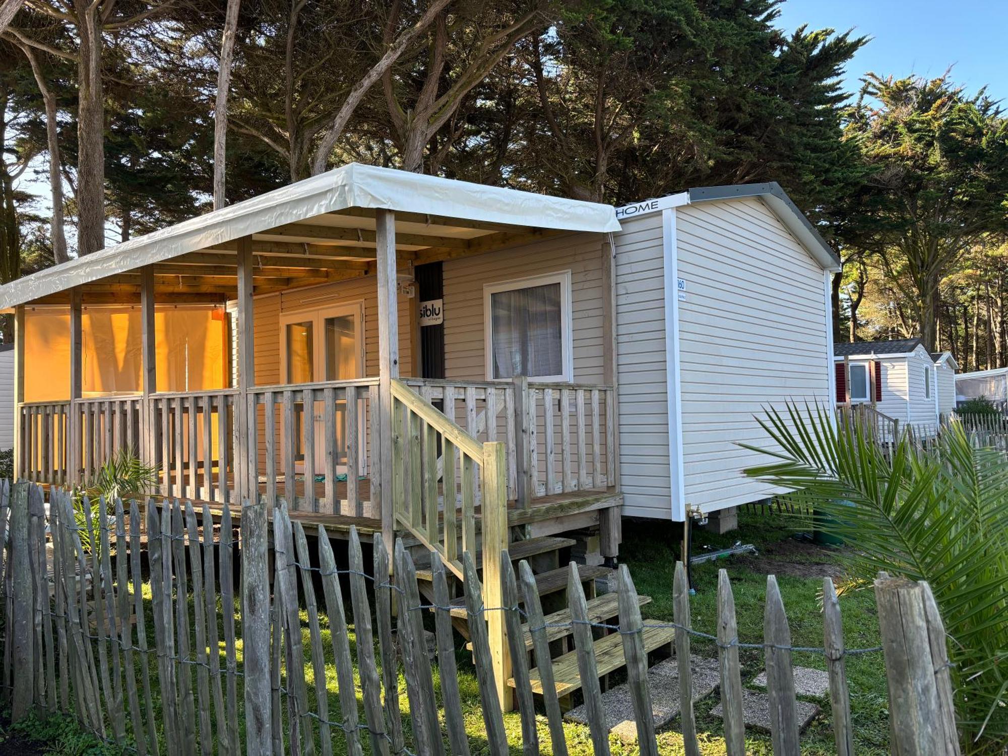 Mobilhomes Quiberon Camping Conguel - Bord De Mer المظهر الخارجي الصورة